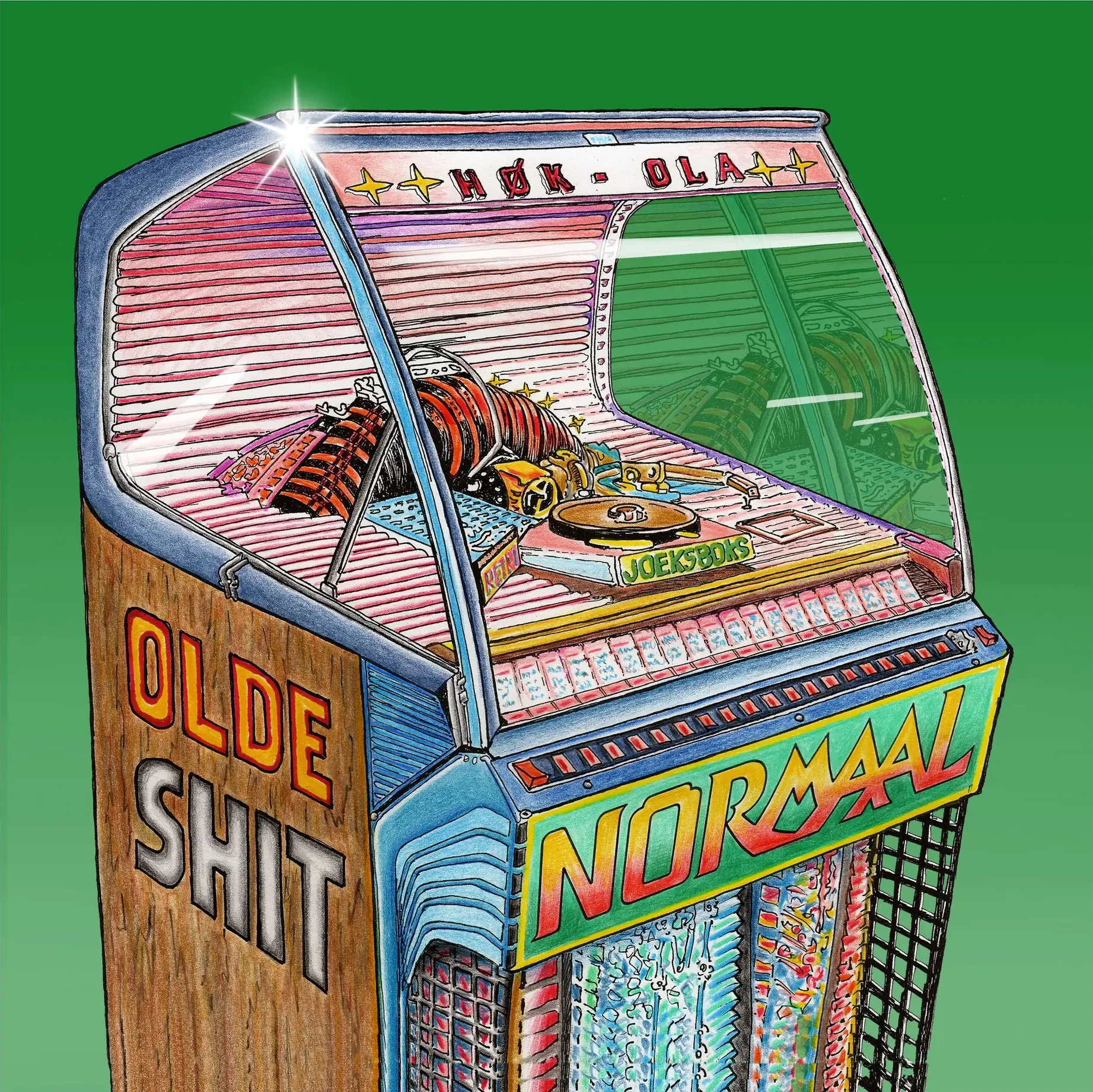 Normaal LP-cover Olde Shit